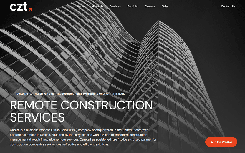 Cazeta — Outsourcing para la construcción